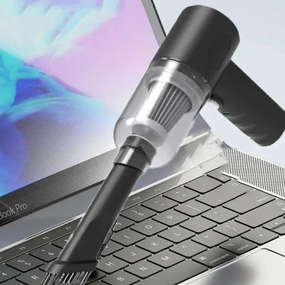 Bezprzewodowy Odkurzacz Ręczny 9000Pa do Samochodu i Domu - Mini USB 1200mAh